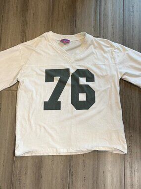 Edikted Women's White and Cream T-shirt